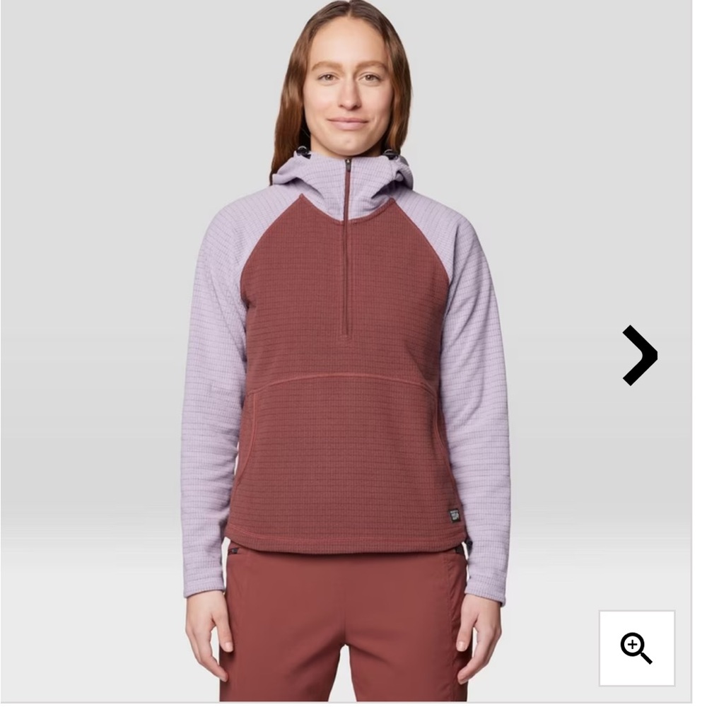 Mountain Hardware WOMEN'S SUMMIT GRID™ HALF ZIP HOODY